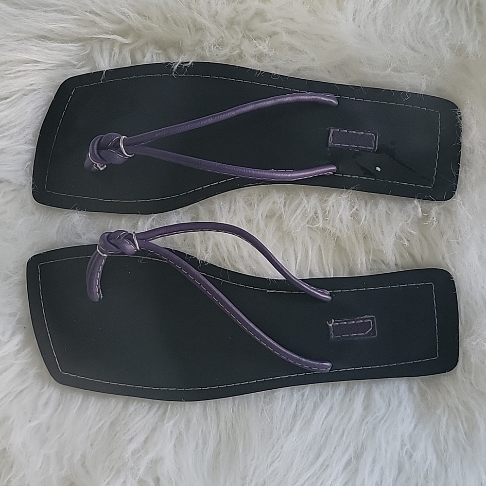 Purple Jamaican Handmade Sandals